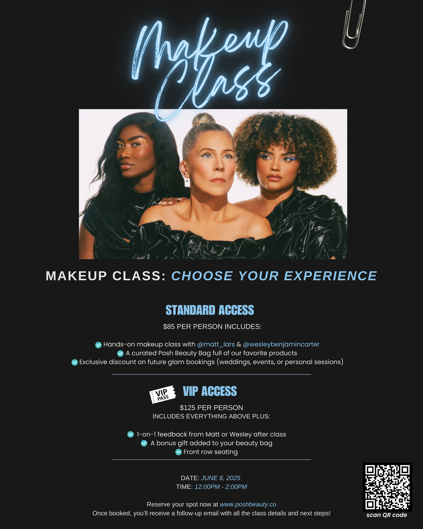 Makeup Masterclass - Everyday Makeup for Beginners - (June 8, 2025)
